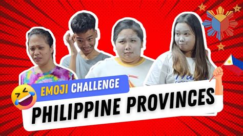 EMOJI CHALLENGE GUESS THE PHILIPPINE PROVINCES PINSAN TV YouTube