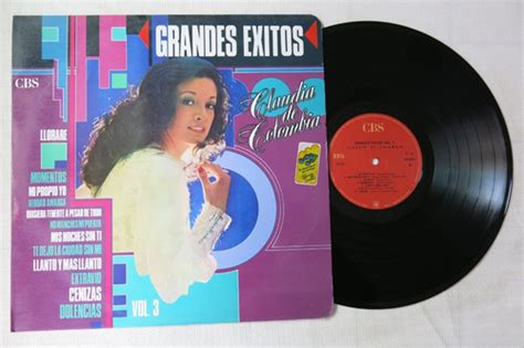Vinyl Vinilo Lp Acetato Claudia De Colombia Grandes Exitos Mercado Libre