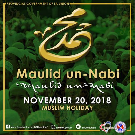 Maulid Un Nabi Provincial Government Of La Union Facebook