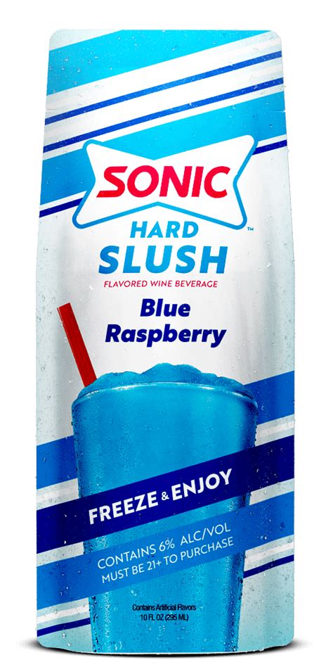 Blue Raspberry Sonic Hard Beverages