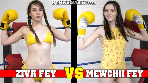 Ziva Fey Vs Mewchii Fey Sibling Slugfest SDWMV Hit The Mat Boxing