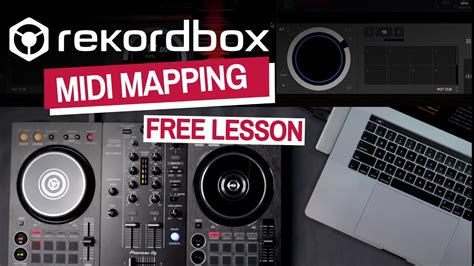 How To Midi Map Rekordbox Functions To Your Controller Free Dj Tutorial Youtube