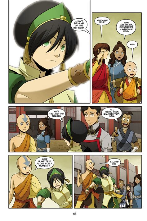 Read Online Nickelodeon Avatar The Last Airbender The Rift Comic