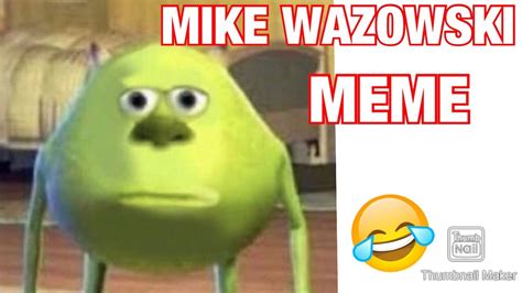 Mike Wazowski Smile Meme