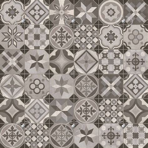 Ceramic Patchwork Tile Texture Seamless 21255