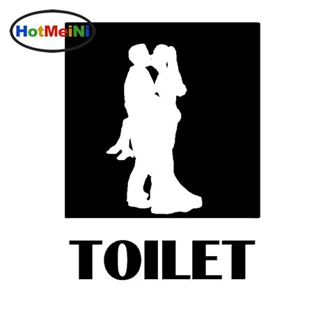 Buy Hotmeini High Quality Toilet Logo Romantic Man