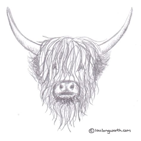 Highland Cow Pencil