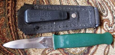 Vintage Gerber Guardian Rw Loveless Boot Knife Usa Wsheath Dagger Ebay
