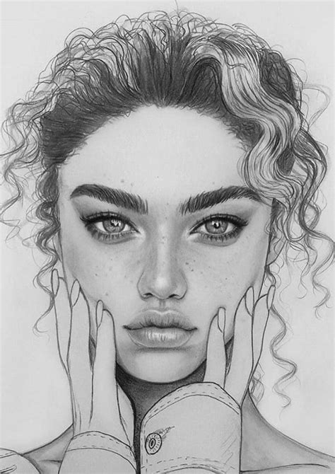 How To Draw A Face Step By Step For Beginners Art Drawings Beautiful Realistic Drawings