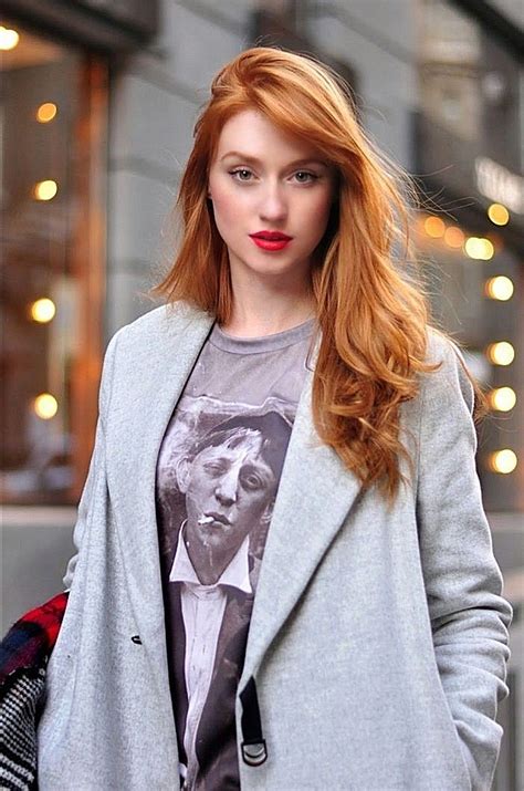Alina Kovalenko Beautiful Redheads Ig Linakova Ginger Girl In
