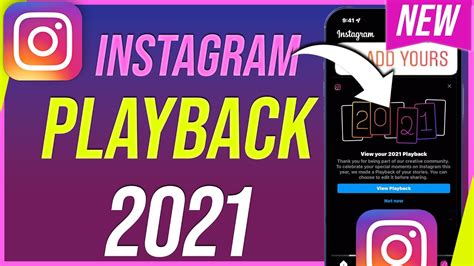 How To View And Share Instagram Playback 2021 New Instagram Update