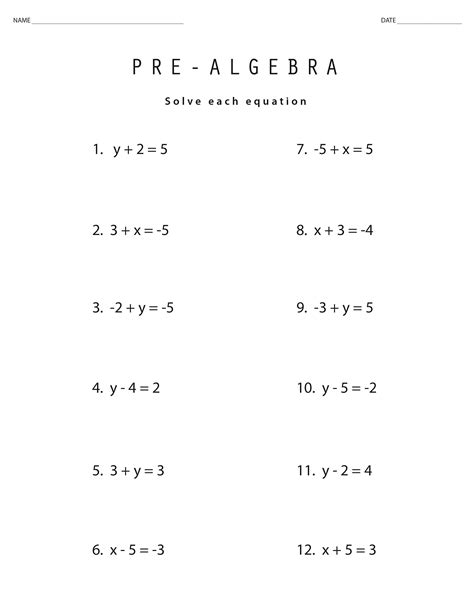 Ged Math Practice Worksheets With Answers