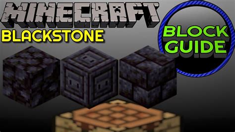 How To Make Blackstone In Minecraft