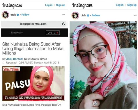 showbiz siti nurhaliza angered by fake news that she is being sued by the government new