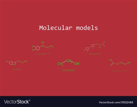 Chemical Formulas Of Food And Cosmetic Vector Image Nohat Free For