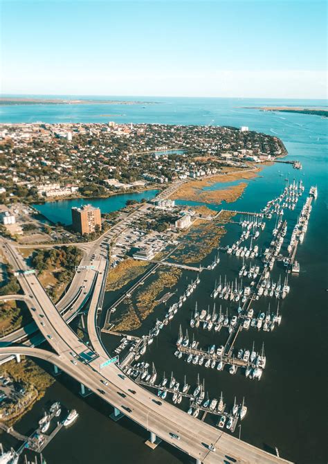 Aerial View Of Charleston Dressed To Kill