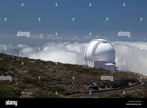 Observatory On La Palma Stock Photo Alamy