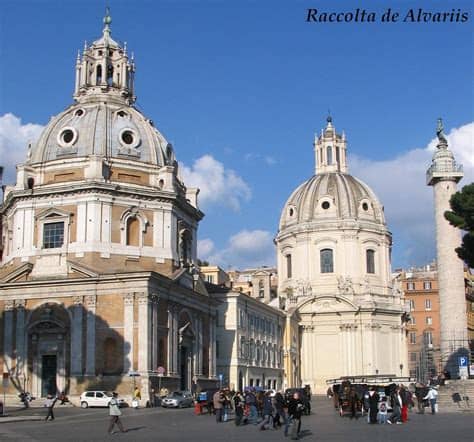 Madonna di loreto tra angeli con calice. 1748 2005 Vedute di Roma Chiese della Madonna di Loreto e ...