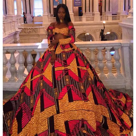 African Wedding Dresses By Vlisco Become A Unforgettable Bride Artofit