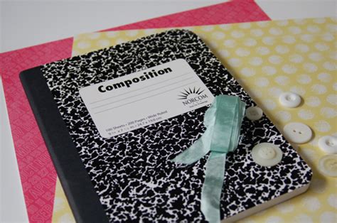 Make It Meaningful Altering A Composition Notebook Jen Gallacher