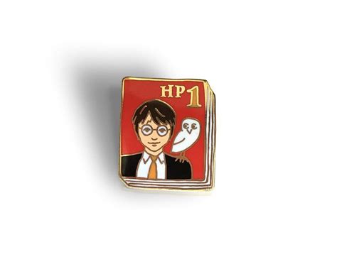 Harry Potter 1 Pin Book Pins Book Badge Badge