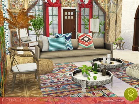 Sims 4 Boho Bedroom