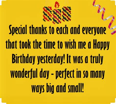 Pin By Dympna Reidy On Thank You Birthday Wishes Reply Wish Quotes