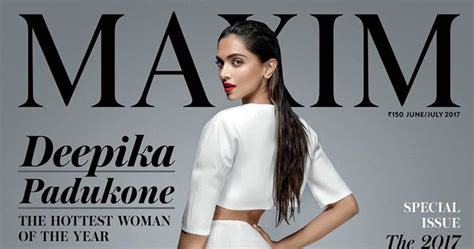 Deepika Padukone Tops 2017 Maxim Hot 100