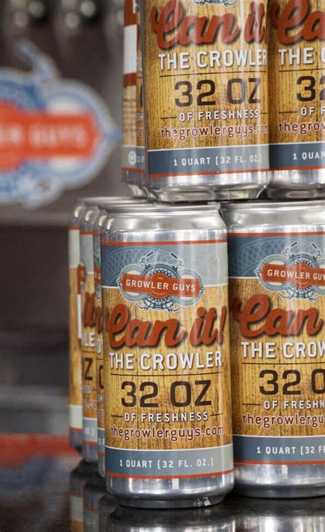 The New Crowler Can Your Draft Beer • The Growler Guys