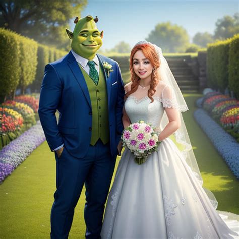 Happily Ever After Shrek And Fionas Wedding