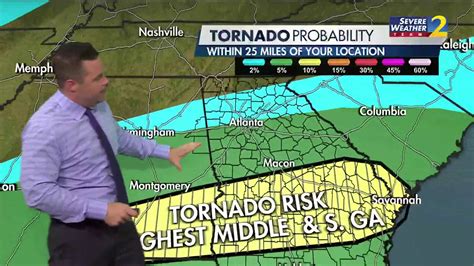 Strong To Severe Storms Tuesday With Risk Of Tornadoes Wsb Tv Channel