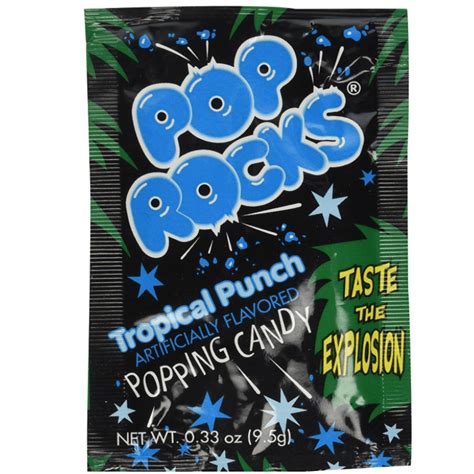 Pop Rocks Tropical Punch Plus Candy