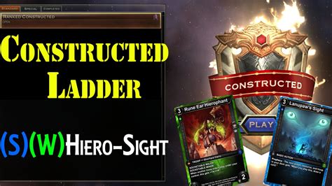 Hex Pvp Constructed Ladder Deck Sw Hiero Sight Youtube