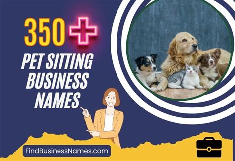 350 Pet Sitting Business Names Creative And Professional