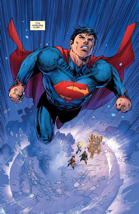 Superman Unchained 9 By Jim Lee Dc Comics Superman Superman Art Dc