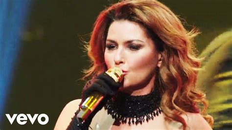 Shania Twain Man I Feel Like A Woman Live Youtube Music