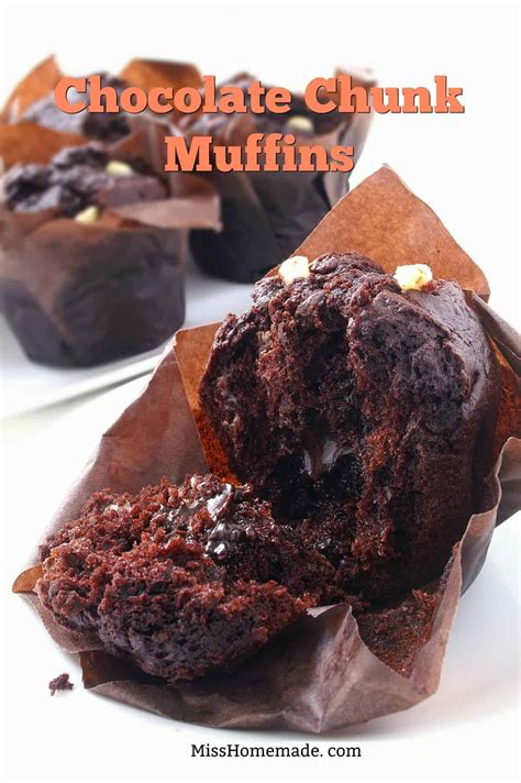Recipe For Chocolate Muffins From Scratch Misshomemade Com