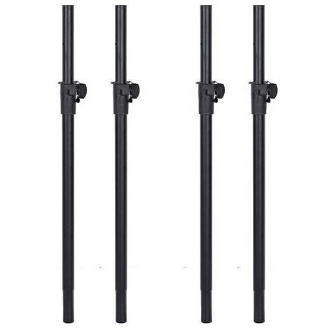 4 X Dp Stage Ss010 Heavy Duty Pa Subwoofer Speaker Extension Poles 35mm