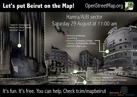 Lebanonbeirut Mapping Party Openstreetmap Wiki