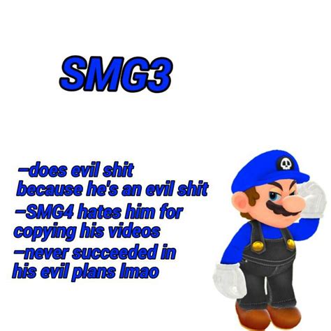 Unhelpful Guide To Sum Smg4 Characters Smg4 Amino
