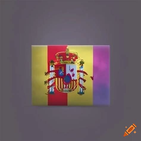 Combination Of French And Spanish Flags