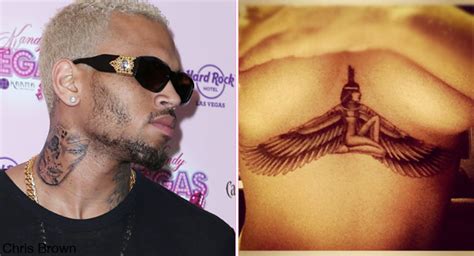 Rihanna And Chris Brown Please Stop Getting Tattoos Hollywood Life