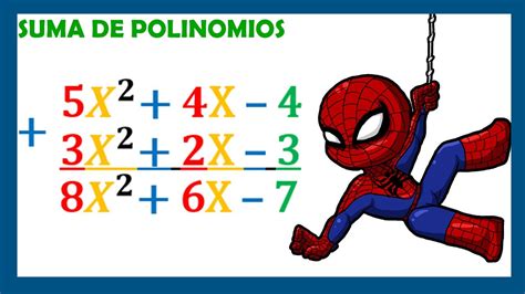Como Realizar La Suma Algebraica De Polinomios Lgebramatem Ticas En
