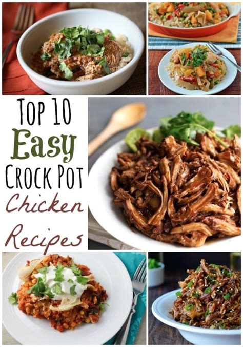 It's mild enough for picky eaters but flavorful enough for more adventurous palates. Top 10 Easy, Healthy Crock-Pot Chicken Recipes
