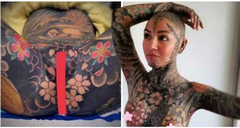 Grotesque Meet Woman Who Tattooed Herself From Head To
