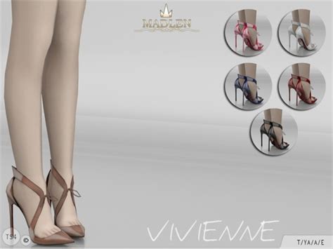The Sims Resource Madlen Vivienne Shoes By Mj95 • Sims 4 Downloads