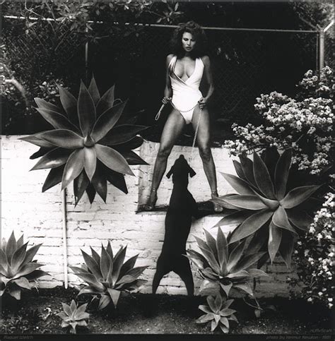 The Light And The Dark Raquel Welch By Helmut Newton