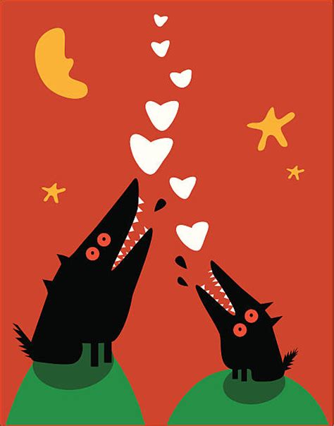 Wolf Couple Illustrations Royalty Free Vector Graphics And Clip Art Istock