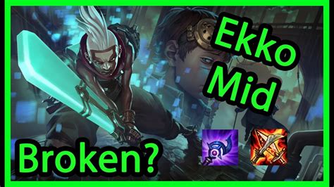 Ekko Mid S5 League Of Legends Full Game W Commentary YouTube