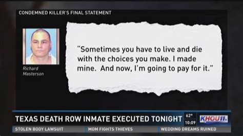 Texas Death Row Inmate Executed Wednesday Night